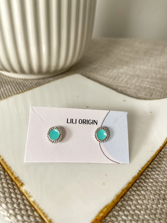 Boho 1 Blue Singles Earring - Lili-Origin