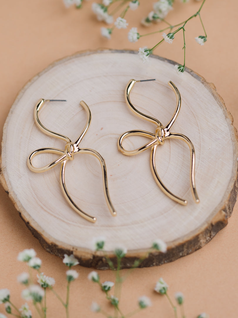 Bow Statement Earring
