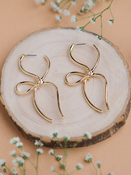 Bow Statement Earring