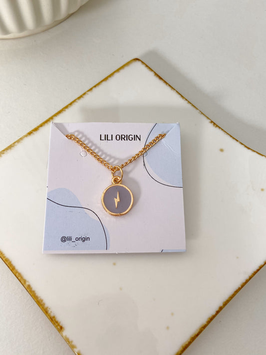 Thunder Resin Necklace - Lili-Origin