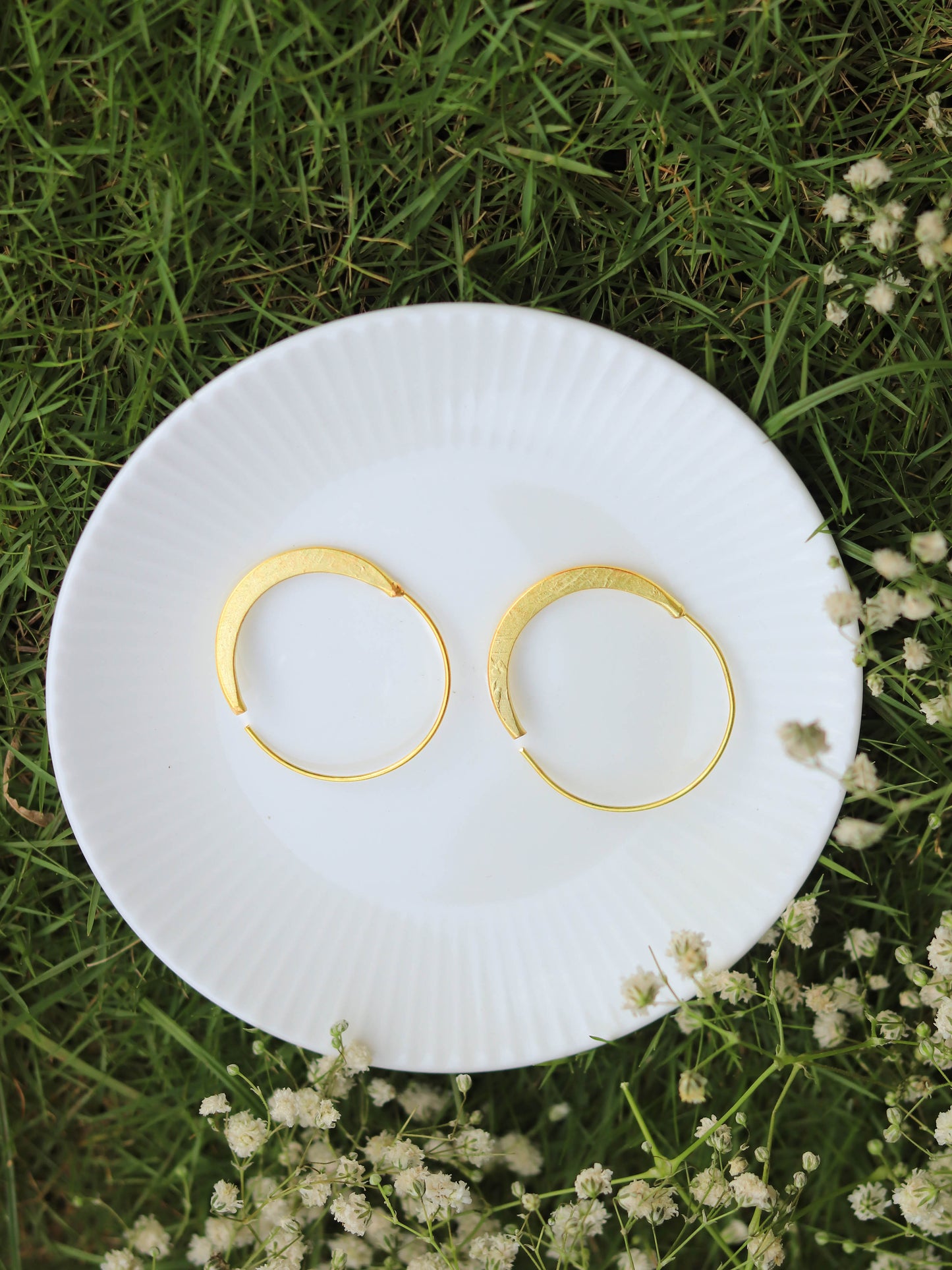 Aurora Circle Earrings