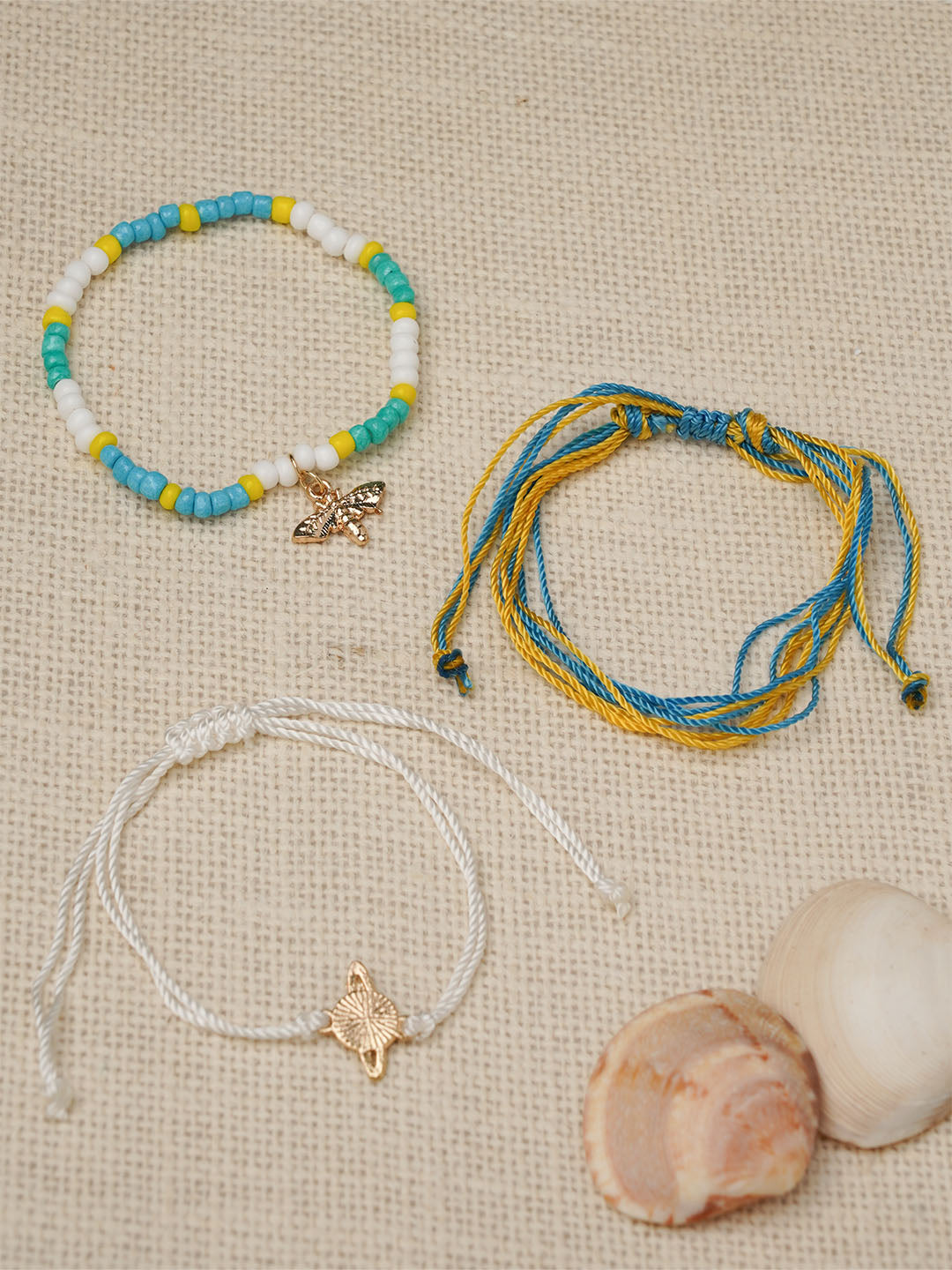 3 Pack Threaded Bracelet - Lili-Origin