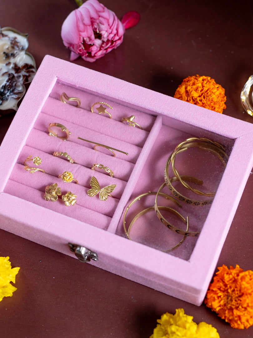 Pink Luxe Jewellery Organizer
