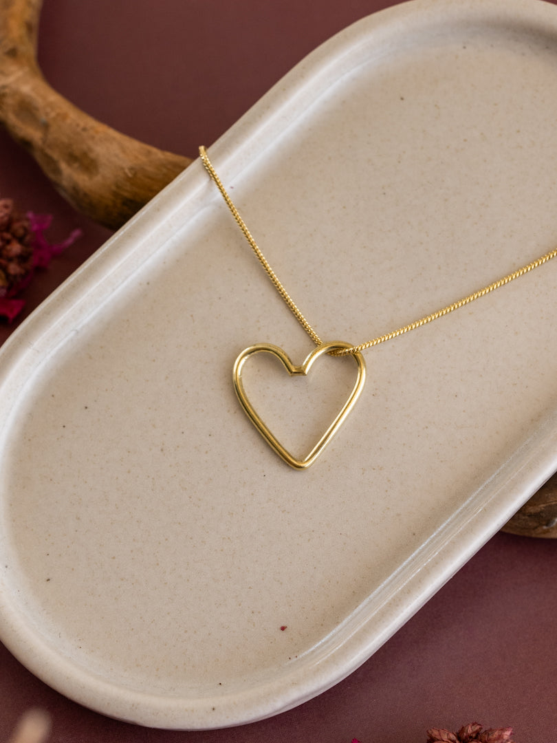 Free Heart Necklace (Anti Tarnish)