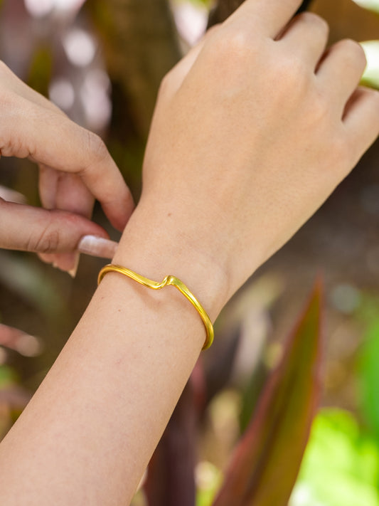 Verva Dainty Brass Bracelet (Anti Tarnish) Adjustable