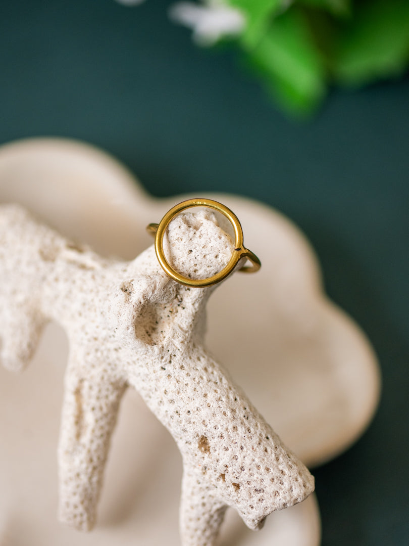 Circle of Grace Adjustable Ring (Anti Tarnish)
