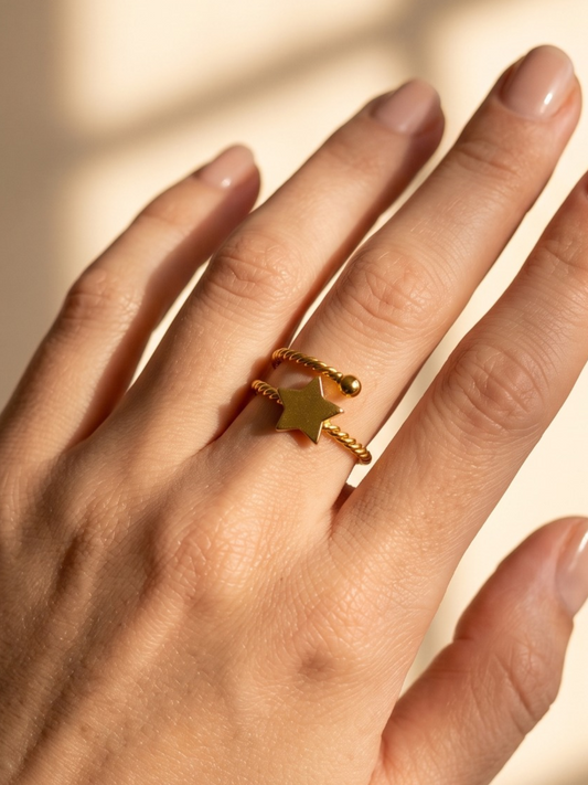 Starlight Adjustable Rings (Anti Tarnish)