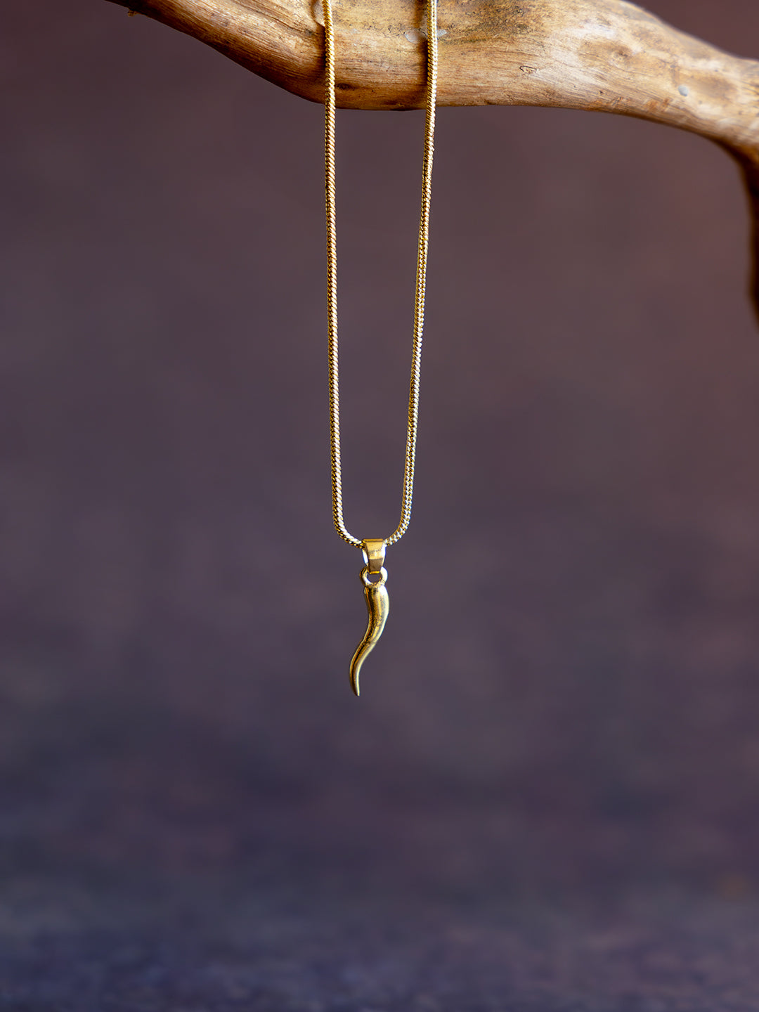 Icona Three Brass Necklace Combo (Anti Tarnish)