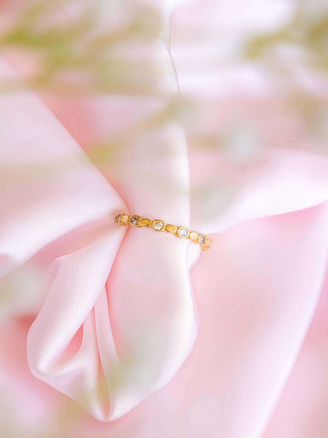 Glowline Brass Adjustable Ring (Anti Tarnish)