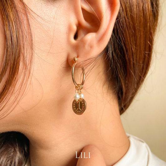 Coin Dangler Earring - Lili-Origin