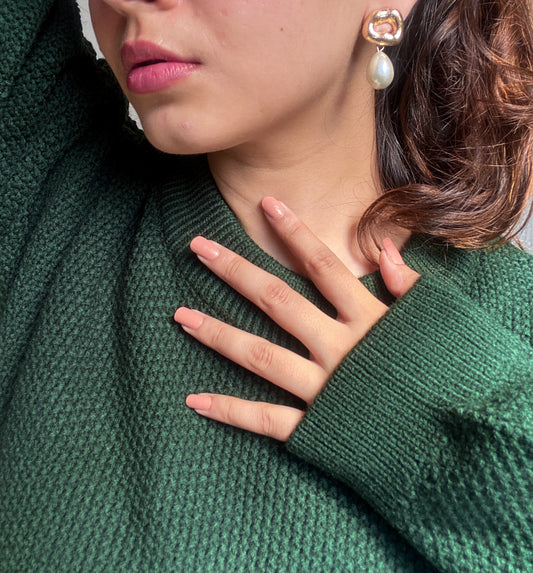 Pearl Drop Earring - Lili-Origin