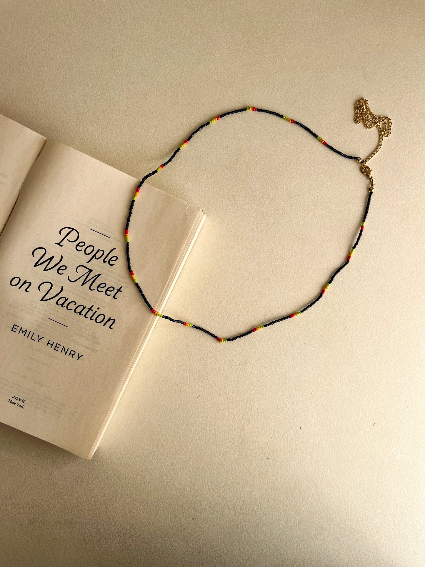 Waist Chain Black Beaded - Lili-Origin