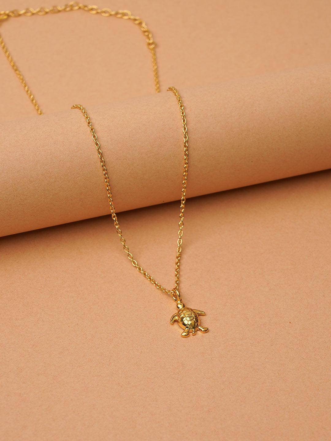 Turtle Necklace - 18K Gold Plated - Lili-Origin