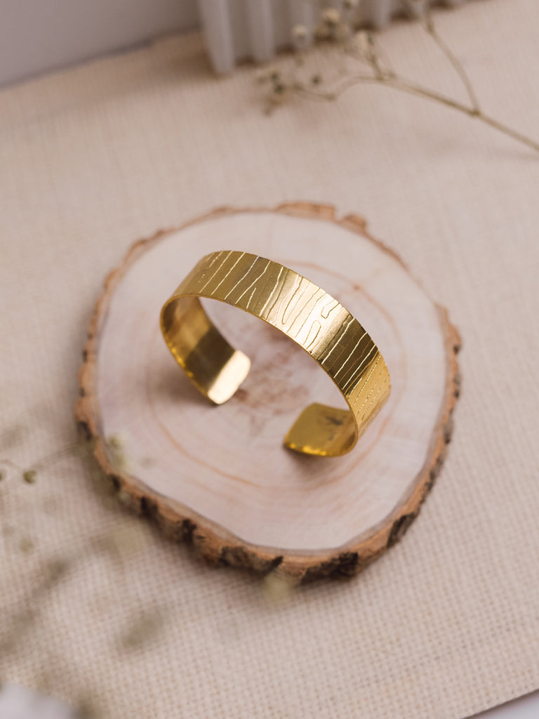 Barks Brass Adjustable Bracelet