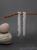 Party Dangler Silver Statement Earring - Lili-Origin