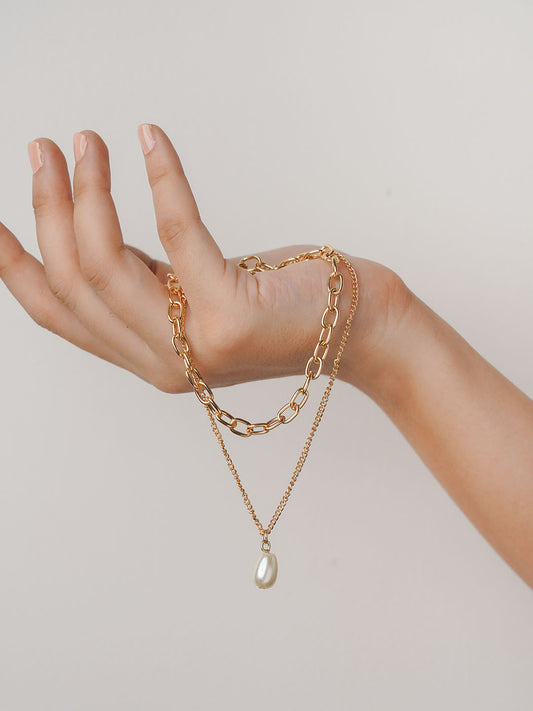 2 Layered Necklace - Lili-Origin