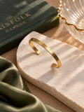 Band Brass Adjustable Bracelet (Anti Tarnish)