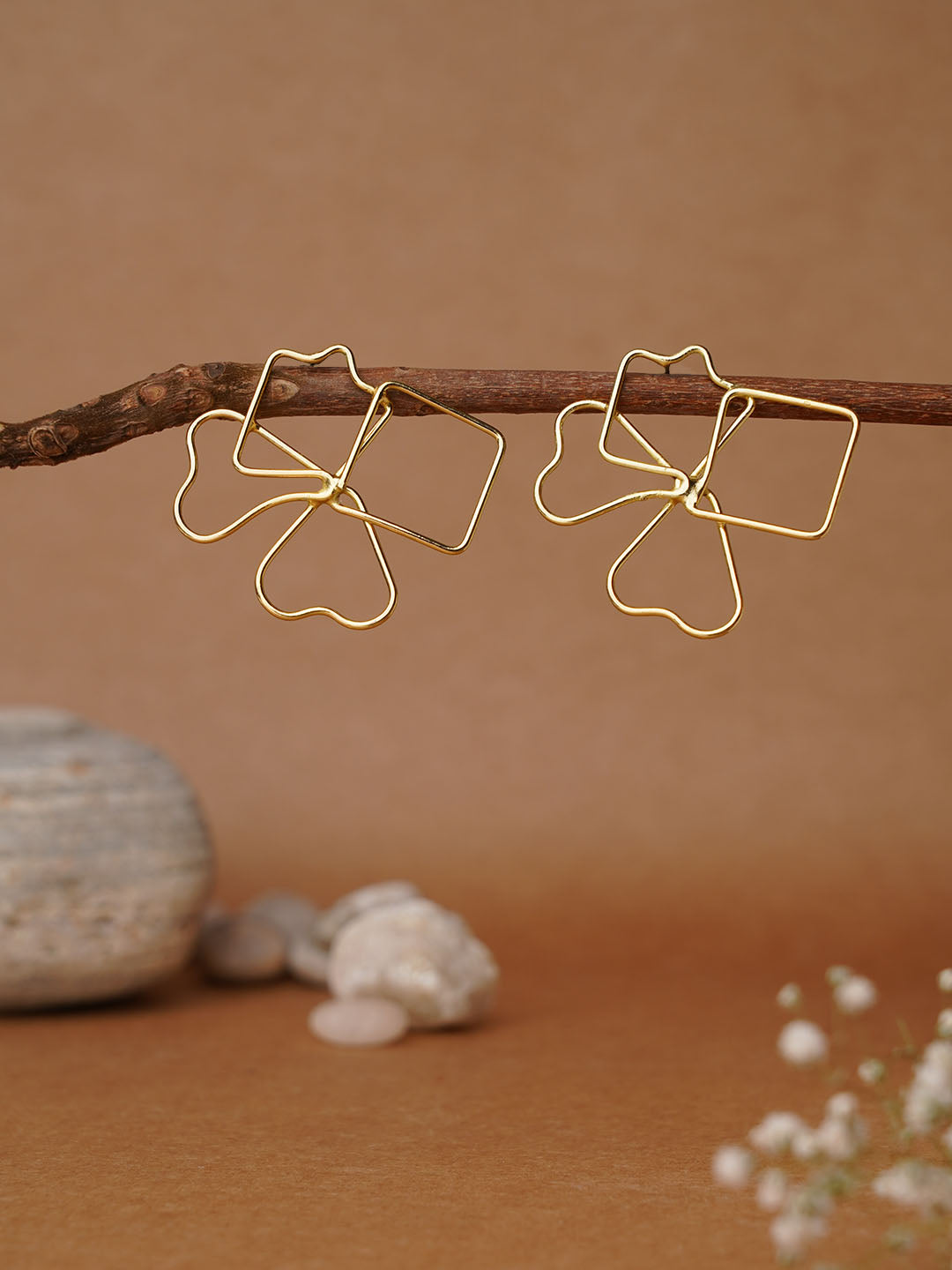 Abstract Flower Earring - Lili-Origin