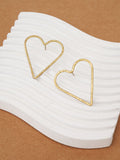 Heart Earring - Statement Earring - Lili-Origin