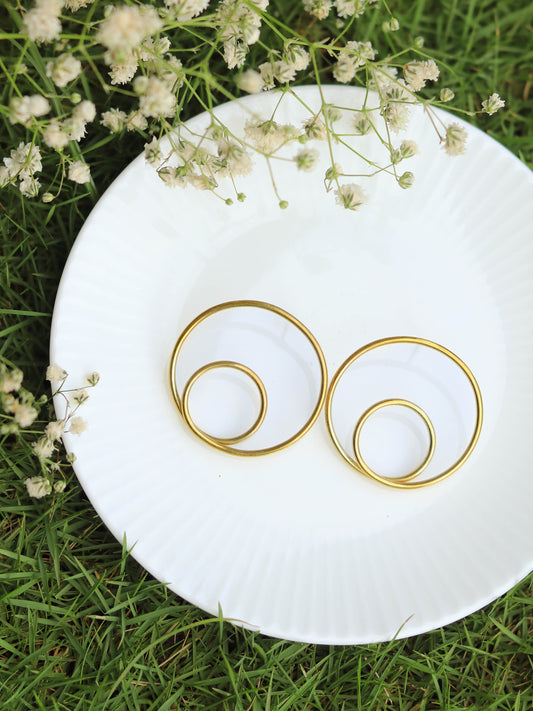 Duality Circles Earring