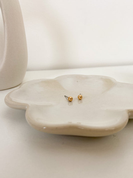 Geometric 5 Gold Singles Earring - Lili-Origin