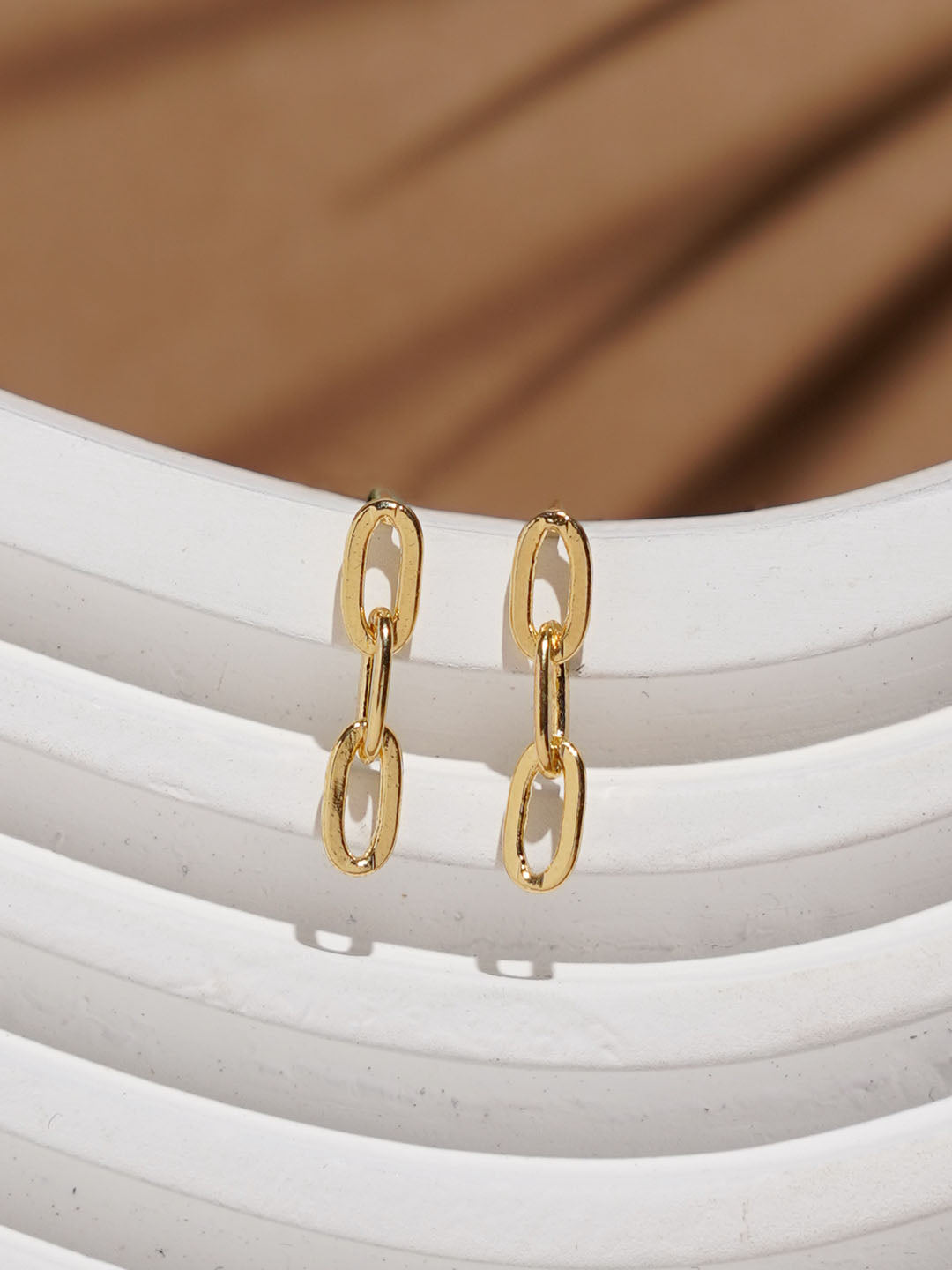 Chain Earring - 18k Gold Plated - Lili-Origin