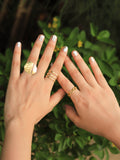 Tusk 3 Rings Combo Brass Adjustable Rings (Anti Tarnish)