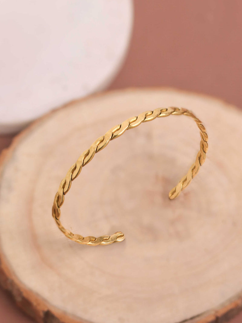 Stack Of the Day - Brass Adjustable (Set of 3 Bracelets)