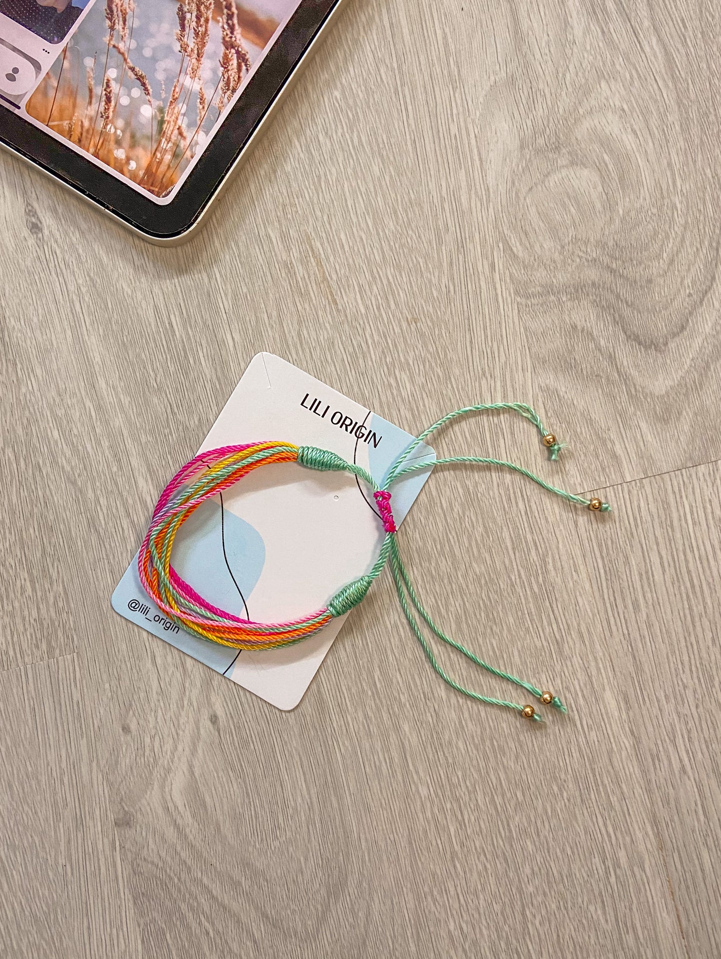 Multi thread bracelet - Lili-Origin