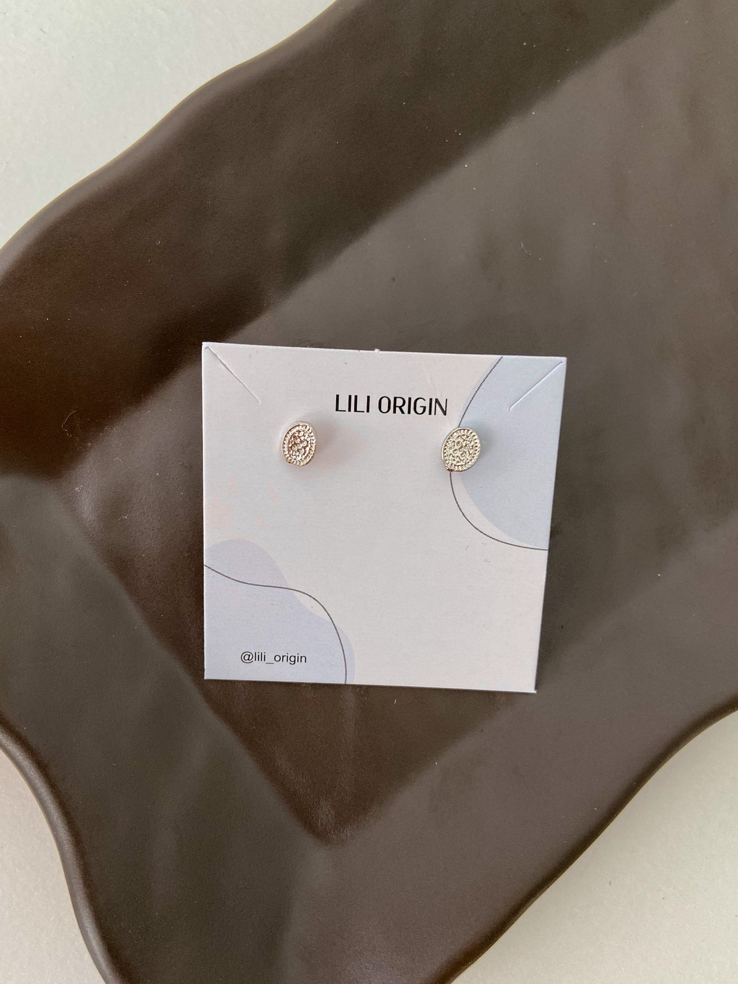 Geometric 6 Silver Singles Earring - Lili-Origin