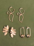 Bow Tribe 3 Statement Earrings Hamper