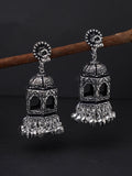 Cage Oxidised Earring Jhumka - Lili-Origin