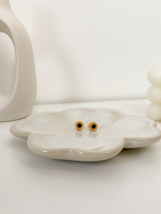 Geometric 4 Gold Singles Earring - Lili-Origin