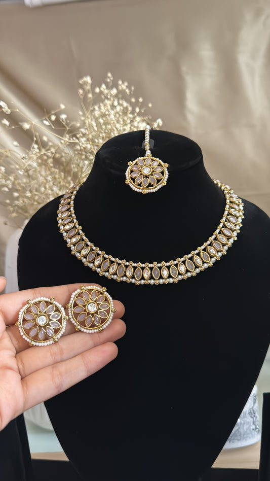 Meher Kundan Jewellery Set ✨