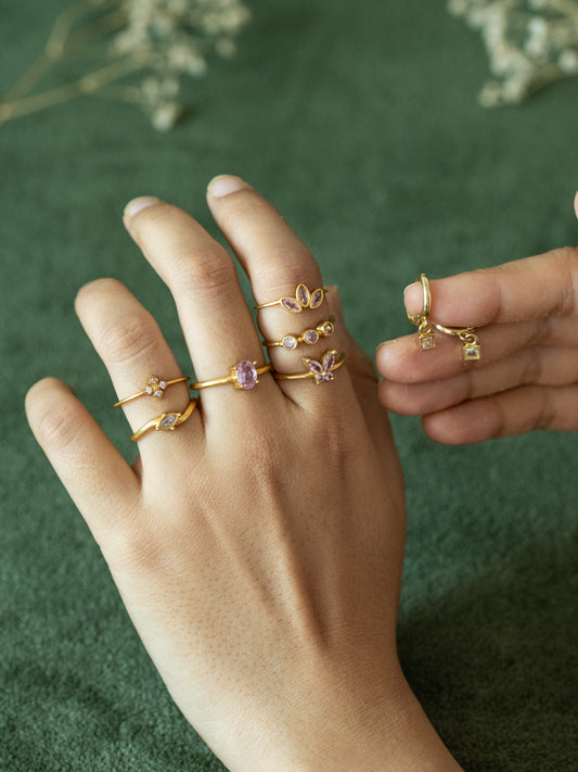 The Lavender Love Hamper - 7 Jewellery Combo