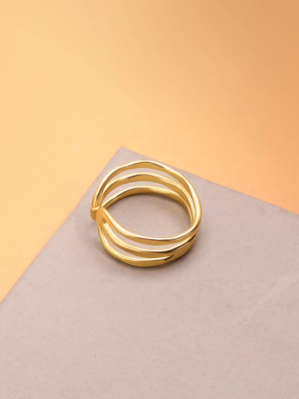 All Bestseller 12 Brass Rings Hamper (Anti Tarnish)