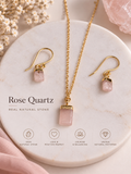 Love Set Rose Quartz Set (Semi Precious Stone)