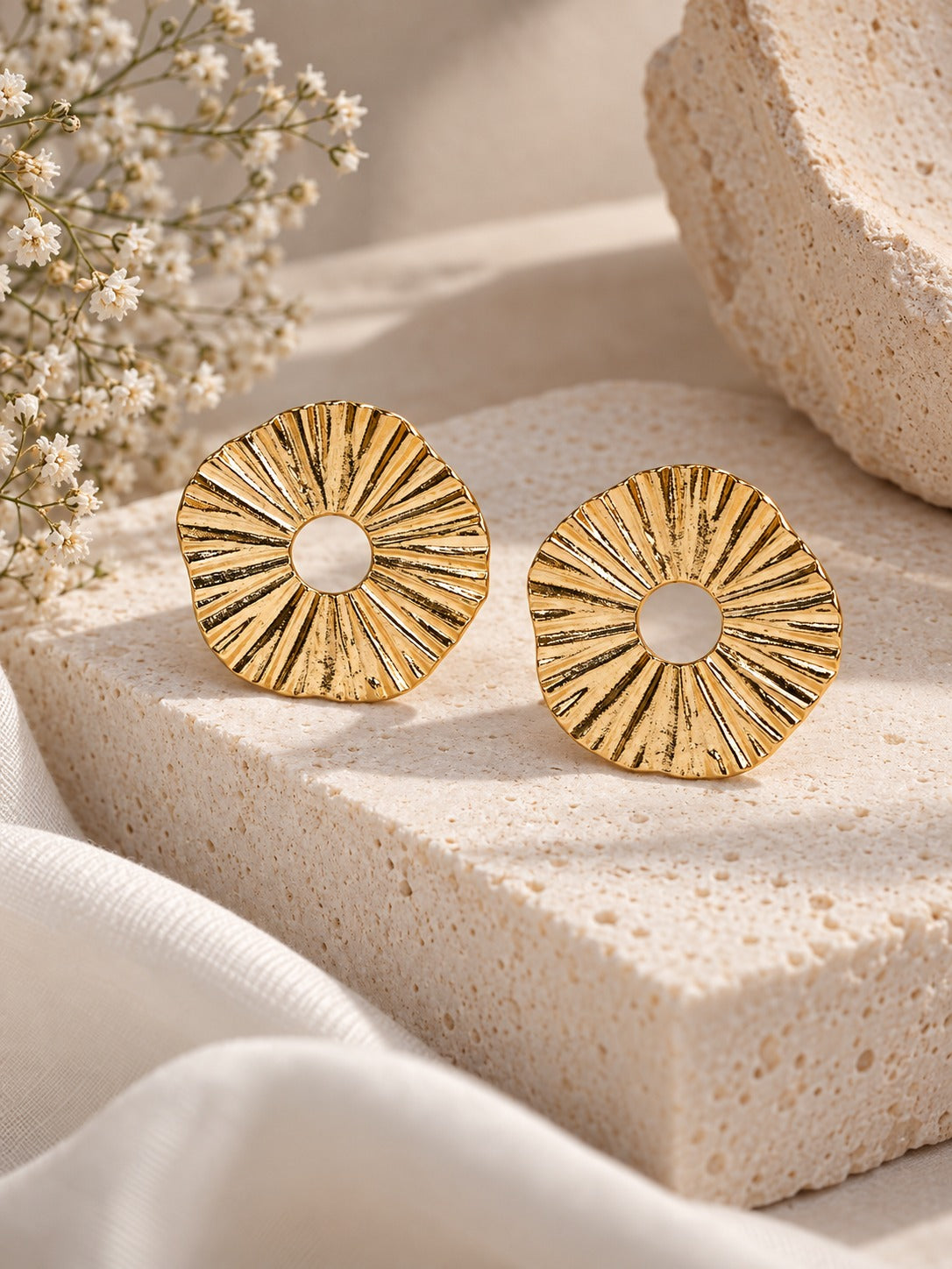 Circular Statement Earring