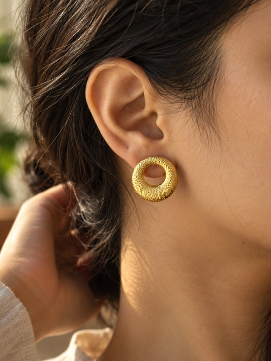 Golden Halo Earrings