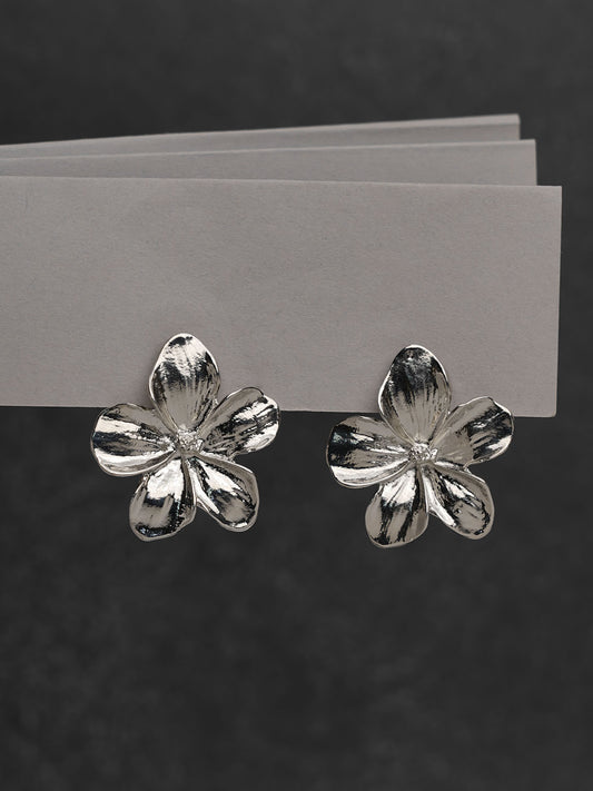 Flower Earring Silver