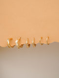 3 Pairs Classic Hoop Earrings - Lili-Origin