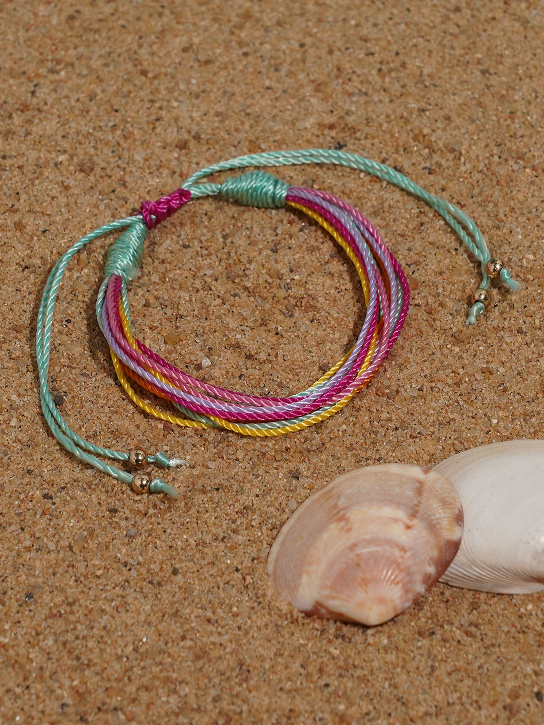 Multi thread bracelet