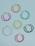 7 Pair Summer Hoops Large | Bold & Stylish Jewellery Set