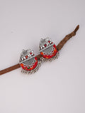 Elephant handmade Fabric Stud Earring - Lili-Origin
