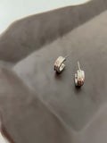 Small 6 Silver Singles Earring - Lili-Origin