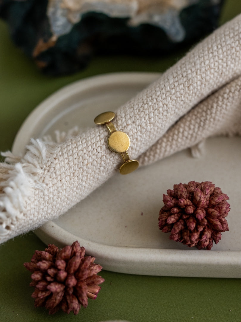 Cosmos Brass Adjustable Ring (Anti Tarnish)