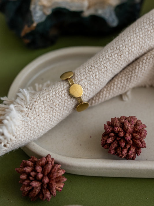 Cosmos Brass Adjustable Ring (Anti Tarnish)