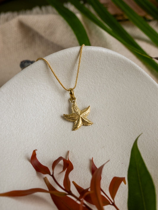 Starborn Brass Necklace (Anti Tarnish)