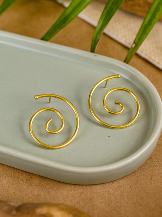 Ghoom Brass Earring (Anti Tarnish)