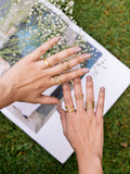 Oraye 6 Brass Rings Combo Adjustable Ring (Anti Tarnish)